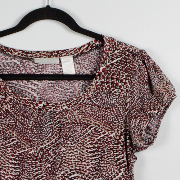 Worthington Print Blouse - Picture 4 of 6